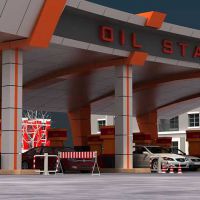 پمپ بنزین فروشی