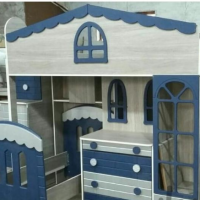 تولید تخت کمد کودک با ام دی اف