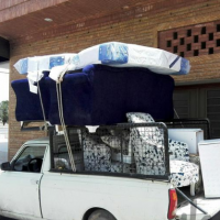 وانت پیکان جهت حمل و نقل بار اثاثیه کالا وغیره