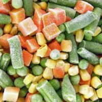 فروش عمده سبزی منجمد