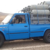 حمل انواع بار با نیسان در تمام نقاط استان