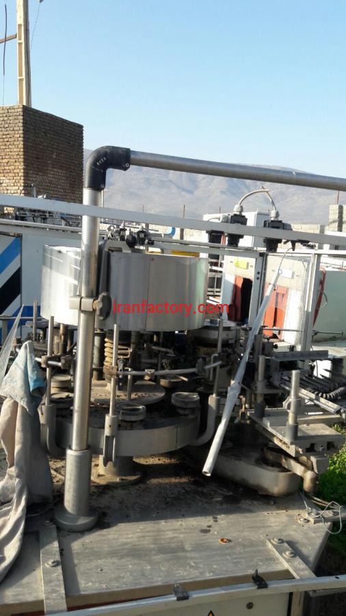 فروش خط آب معدنی ایتالیایی برند گیروس کارکرده4