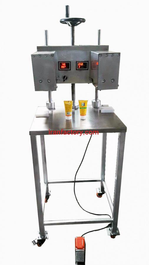 دستگاه پرکن و دوخت تیوپ کرم آرایشی و بهداشتی0