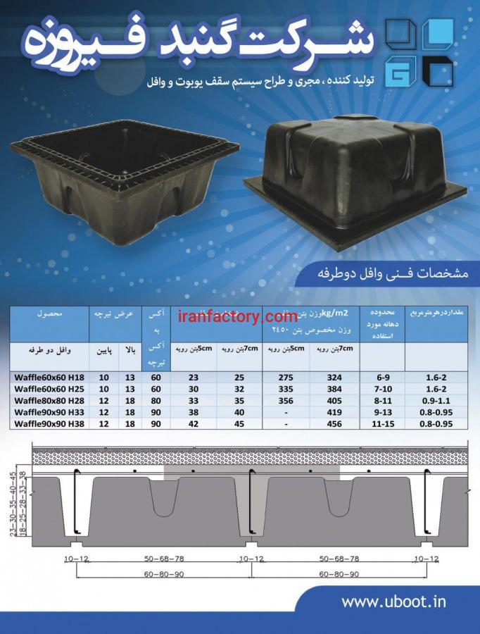 تولید سقف وافل0