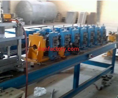 فروش کامل خط تولید ریل سه تیکه در تهران0