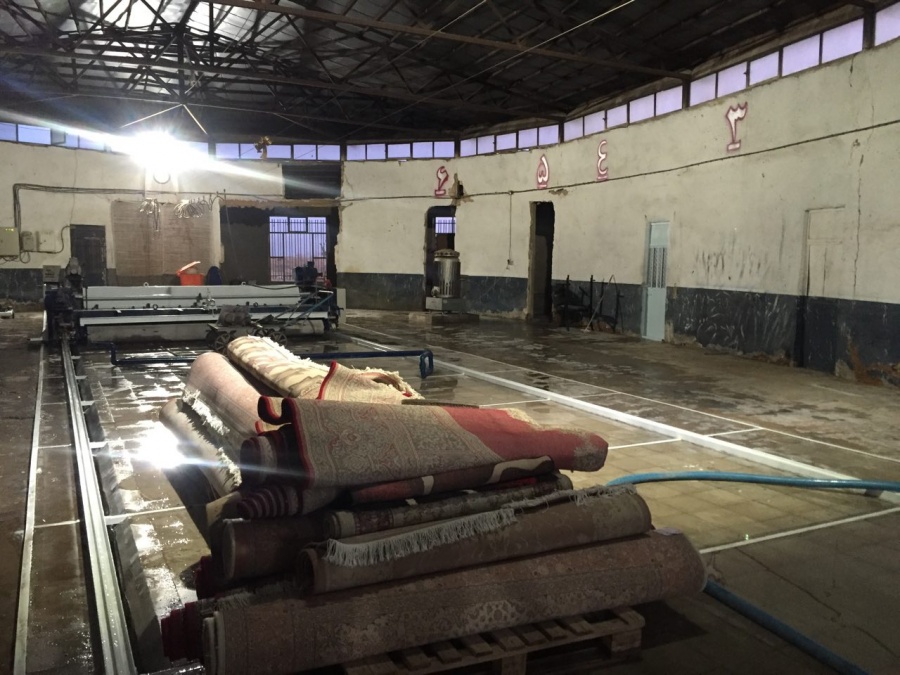 فروش کارخانه قالیشویی مکانیزه در شیراز1