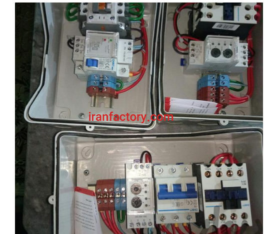 تولید انواع تابلوهای راه انداز پمپ و الکترو پمپ0