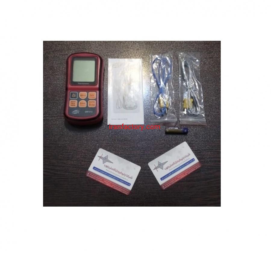 فروش ترمومتر دو کاناله تماسی بنتک BENETECH GM1312 در تهران1