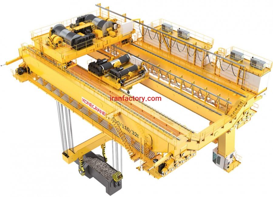 مشاوره ، ‌ طراحی ، ‌ ساخت ، نصب تعمیرونگهداری انواع جرثقیلهای سقفی ، دروازه ای ، ستونی ، بازویی0