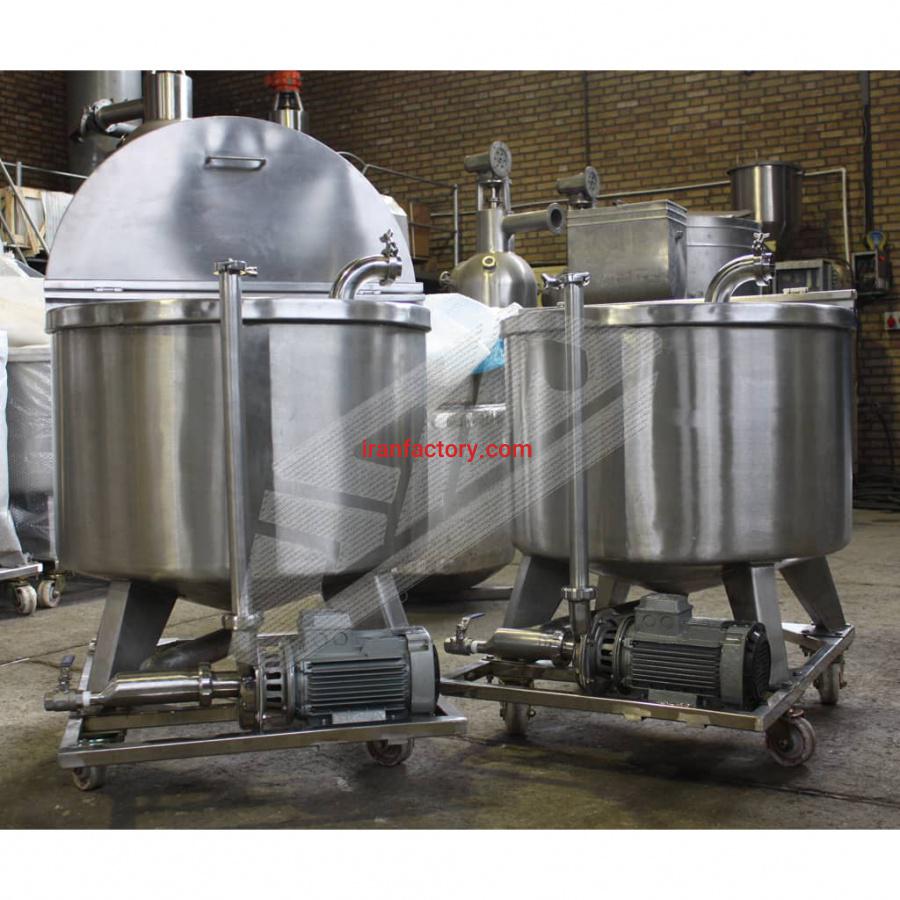 تولید انواع میکسر صنایع غذایی، دارویی، شیمیایی3