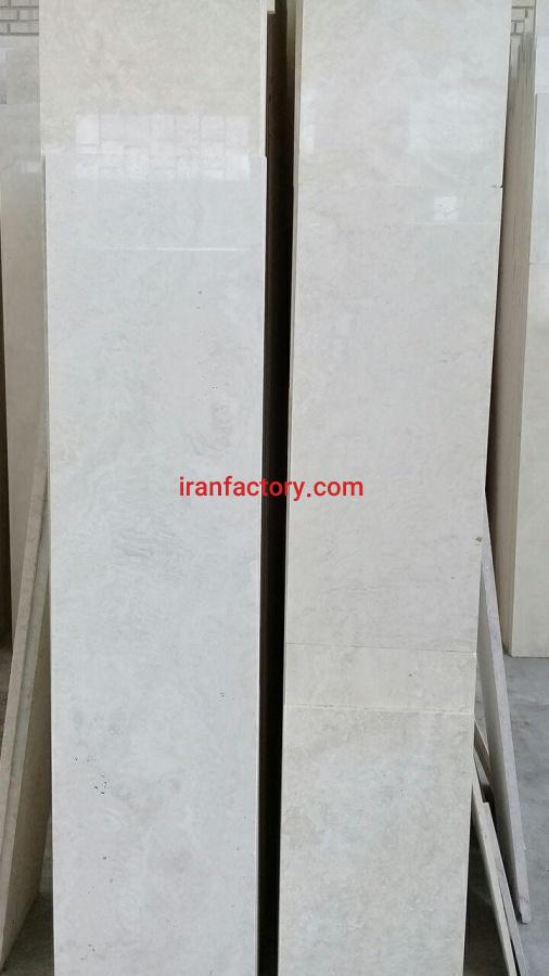 تراورتن سفید ابیانه بی موج ممتاز0