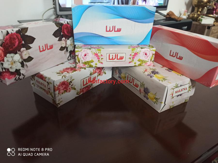 دستمال کاغذی جعبه ای0