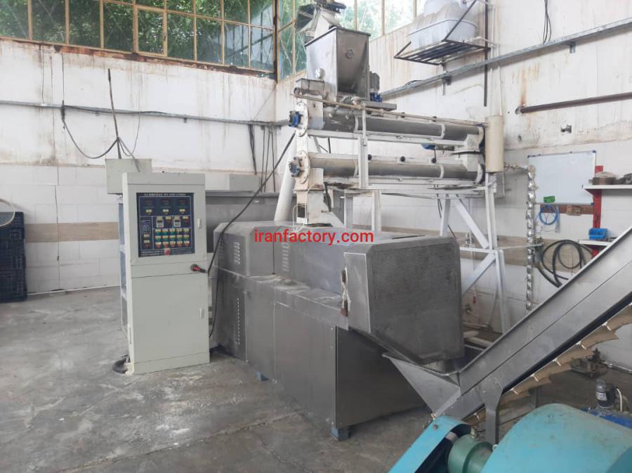 فروش خط تولید خوراک حیوانات خانگی، اکسترودر0