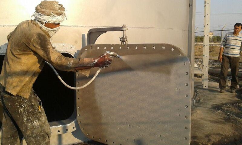 کارگاه سندبلاست برزکار در البرز5