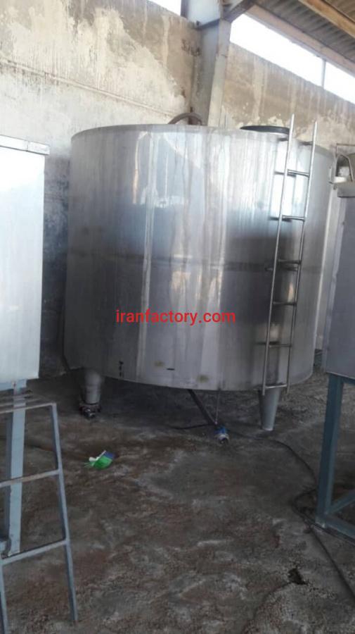 فروش مخزن استیل تک جداره1