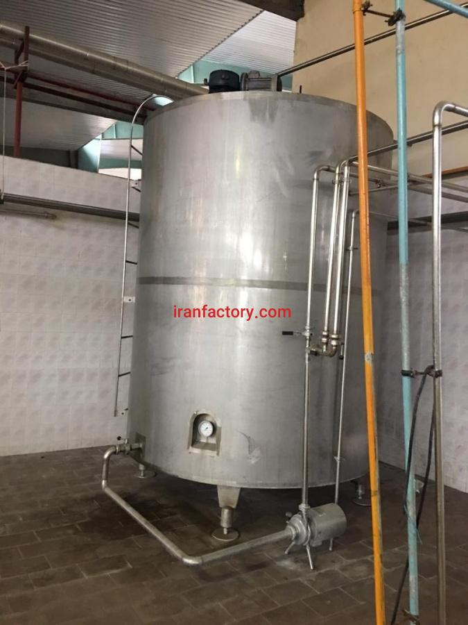 فروش مخزن استیل کارکرده0