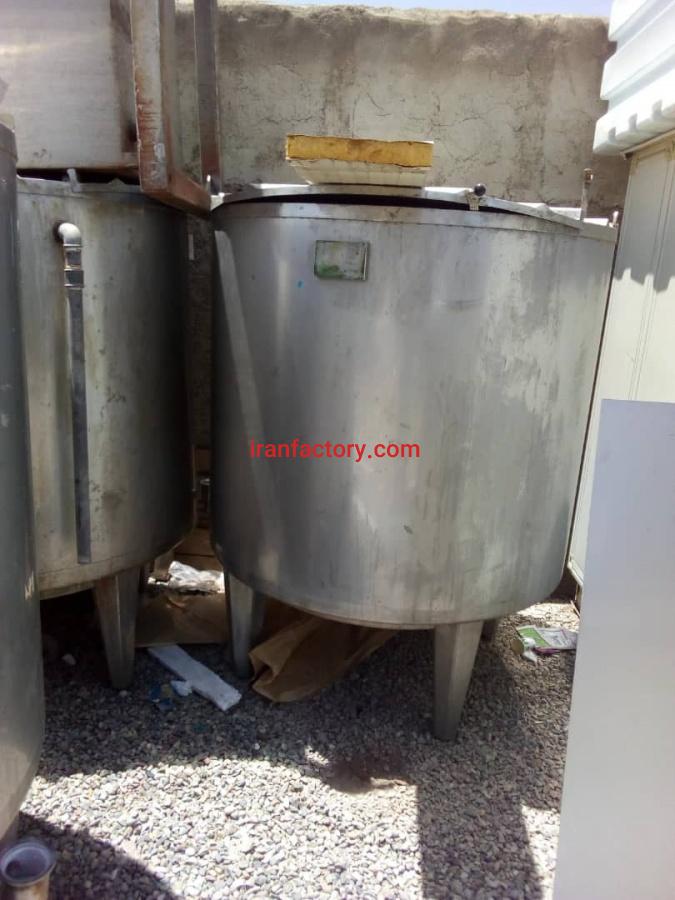 فروش مخزن استیل 5000 لیتری دست دوم0