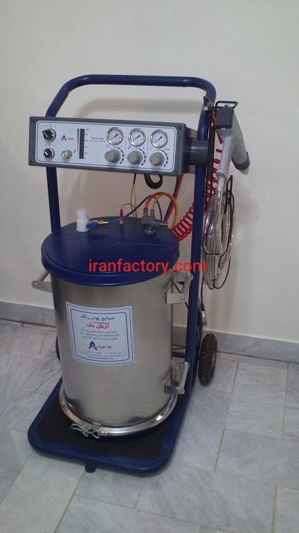 دستگاه پاشش رنگ پودری الکترواستاتیک آریان تک0
