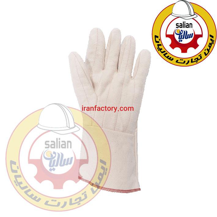 تولید دستکش ضد حرارت ساق بلند ایمن تجارت سالیان0