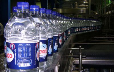 راه اندازی خط آب معدنی0