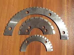 ساخت تیغه های دستگاه های و برش کاغذ،چرم،لاستیک و غیره0