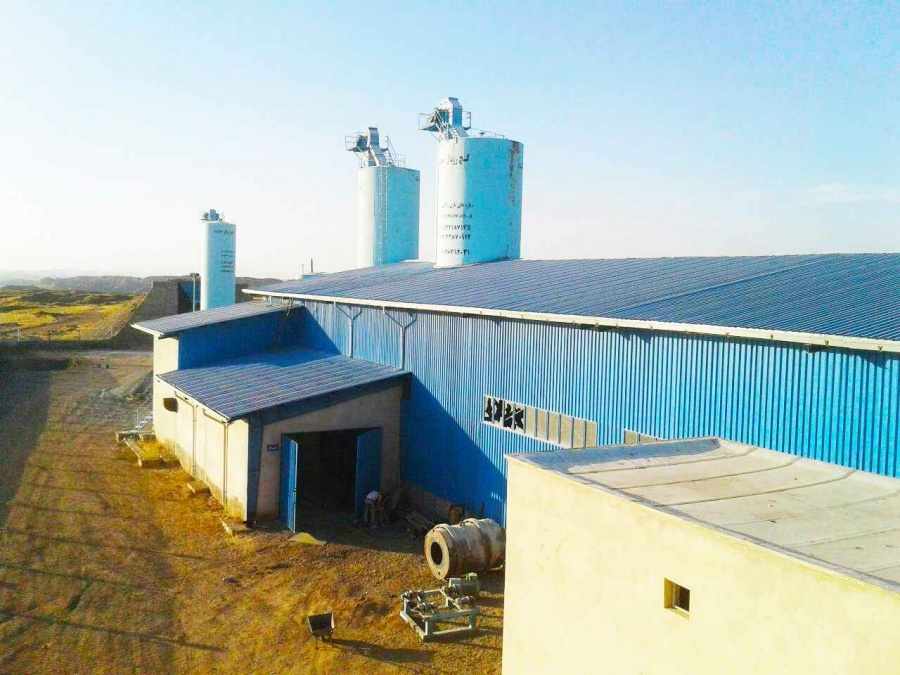 فروش شرکت گچ رویال خدابنده با مساحت 24838متر0