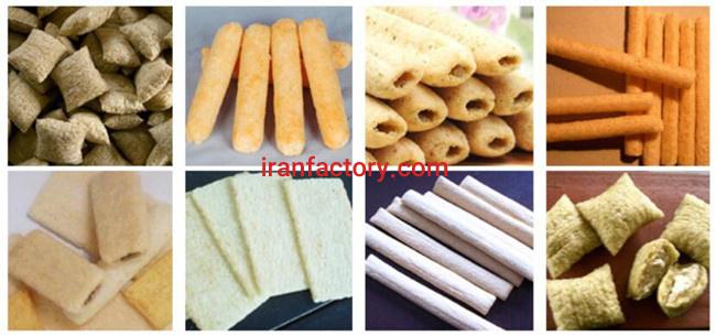 خط تولید اسنک و پفک (غلات حجیم شده)3