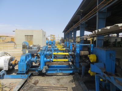 فروش کارخانه نورد کوکیل میلگرد آجدار و ساده با3خط نورد8