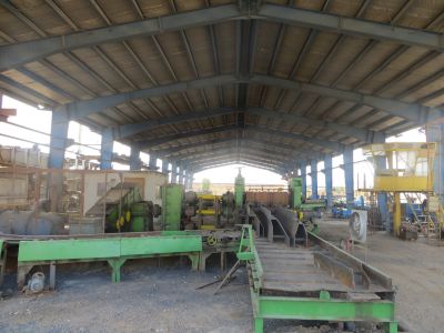 فروش کارخانه نورد کوکیل میلگرد آجدار و ساده با3خط نورد3