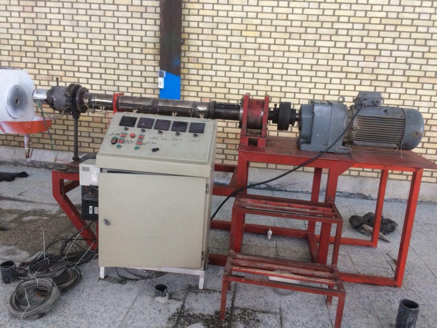 خط تولید لوله پلی اتیلن1