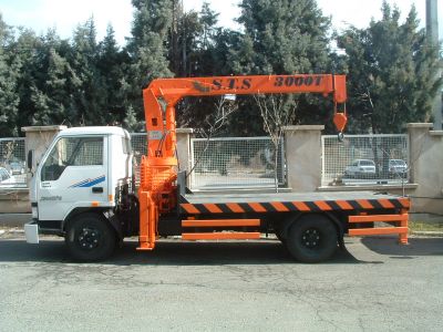 سازنده جرثقیل پشت کامیونی مدل S.T.S3000T شرکت ارکان وزین0