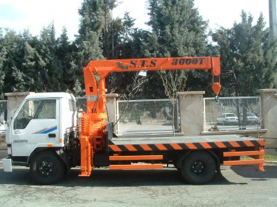 خريد و فروش دستگاه جرثقيل پشت کاميوني S.T.S مدل S.T.S3000T شرکت ارکان وزین0