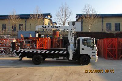 فروش جرثقيل پشت کاميوني S.T.S مدل S.T.S3000T شرکت ارکان وزین0