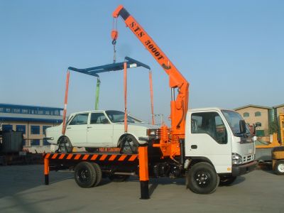 سفارش خريد جرثقيل پشت کاميوني S.T.S مدل S.T.S3000T شرکت ارکان وزین0