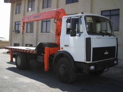 جرثقیلهای پشت کامیونی مدل S.T.S5000T0