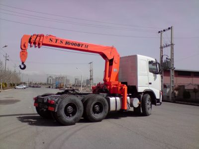 فروش جرثقیل پشت کامیونی مدل S.T.S10000TM0