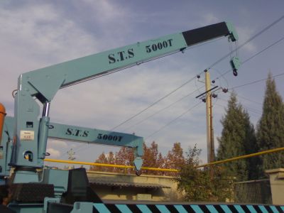 فروش قطعات جرثقیل اس تی اس مدل STS 5000T0