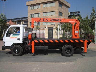 جرثقیل پشت کامیون اس تی اس مدل  STS 3000T0