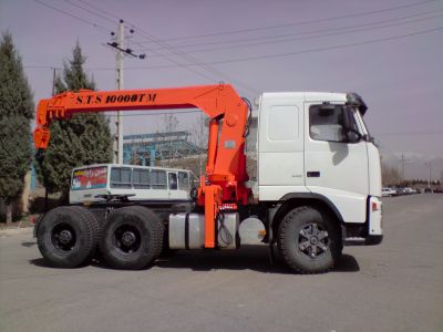 جرثقیلهای پشت کامیونی مدل STS 10000TM0