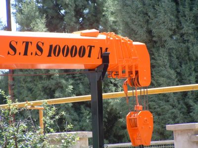 سازنده جرثقیل پشت کامیونی مدل STS 10000TM0