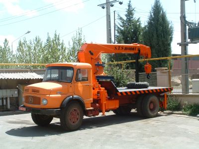 خرید فروش جرثقیل پشت کامیونی مدل STS 10000TM0