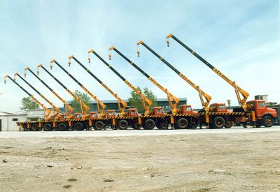 جرثقیل اس تی اس ده تن فروشی مدل STS 10000T0