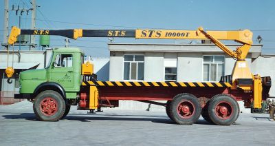 خرید فروش جرثقیل پشت کامیونی مدل STS 10000T0