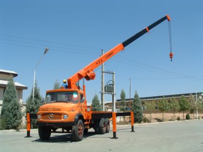 فروش جرثقیل پشت کامیونی  مدل STS15000T0