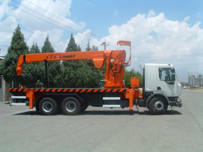 فروش دستگاه جرثقيل پشت کاميوني اس تی اس   مدل STS15000T0