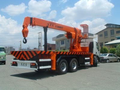 خريد دستگاه جرثقيل پشت کاميوني اس تی اس   مدل STS15000T0