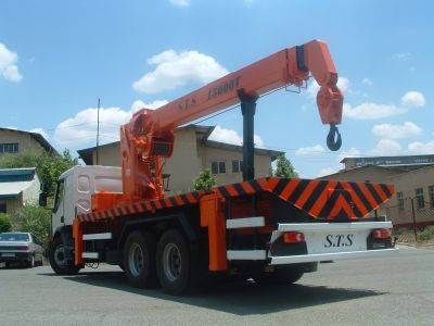 خريد و فروش دستگاه جرثقيل پشت کاميوني اس تی اس   مدل STS15000T0