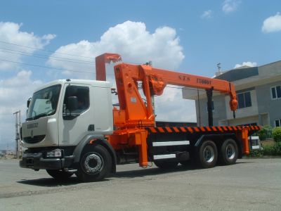 فروش جرثقيل پشت کاميوني اس تی اس  مدل STS15000T0