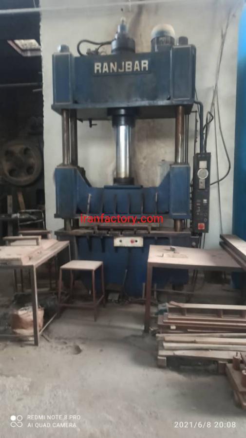 فروش 4 دستگاه پرس ساخت رنجبر ئر تناژهای مختلف1