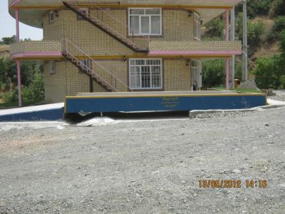 فروش و نصب باسکول جاده ای بتن فلز پیش ساخته داخل زمین14